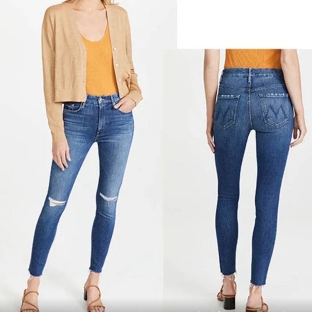 MOTHER High Waisted Looker in Nature Tune Up Size 27